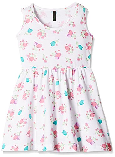 United Colors of Benetton Baby Girls Dress (16P3ABZF8093G901_White_1Y) RS.384 (65.00% Off) - Amazon
