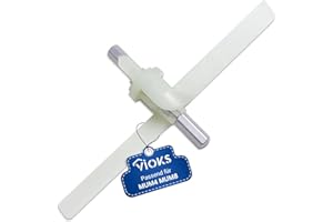 ‎VIOKS VIOKS Mitnehmer für Durchlaufschnitzler Ersatz für Bosch 00091027 MUM4 MUM8 MUZ8DS1 MUZ4DS2 MUZ4DS3 091027 Bosch Cookit Durchlaufschnitzler Flügel für Bosch Küchenmaschine Ersatzteile Zubehör