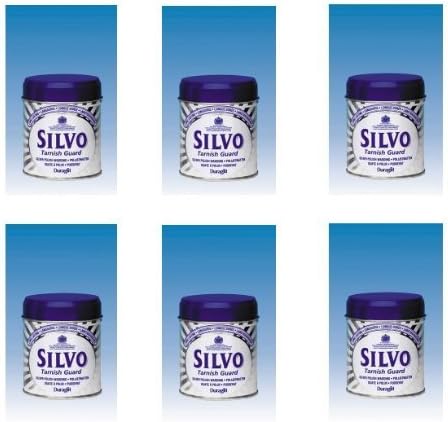 6 x Silver polish