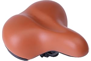 TAHUAON Selle de vélo confortable extra large avec suspension, excellente selle de vélo souple de rechange pour homme et femme