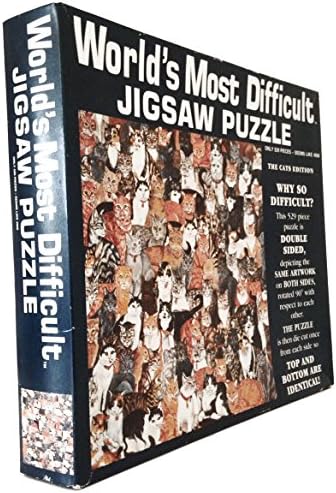 World's Most Difficult Double Sided Cats Edition 529 Puzzle
