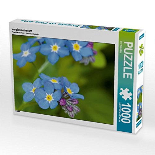 Preisvergleich Produktbild Vergissmeinnicht 1000 Teile Puzzle quer (CALVENDO Natur)
