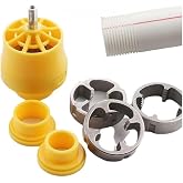 AEE&reg; PPRC Su Borusu Dış Diş A&ccedil;ma Aparatı Seti &ndash; 1/2'' | 3/4'' | 1'' &ndash; Matkaba Takılabilir Diş A&ccedil;ma Ucu | Plastik Boru Dış Diş