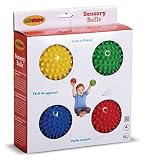 Edushape 10cm Sensory Balls Pack of 4 (Colours Vary)