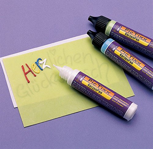 Kerzenpen Set 4-teilig, Kerzenstifte 4er Set, Kerzenpen gold und silber - 7