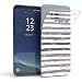 Produktbild HULI Design Case Hülle für Samsung Galaxy S8 Plus Handy im rosa Anker Design - Handyhülle aus TPU Silikon - Schutzhülle klar im maritim Muster Kreuzfahrt Anchor - Transparent für Dein Smartphone