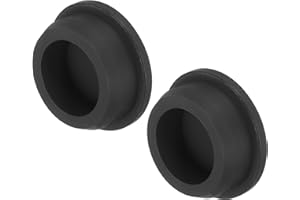 ‎QUARKZMAN QUARKZMAN 2 Stück Gummistopfen 36,3mm Silikonstopfen Lochstopfen Rund, Wasserdicht Blindstopfen Weicher Verschlussstopfen Flexibler Lochabdeckung Stopper für Löcher Flaschen Rohre, Schwarz