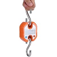 Tragbare Digitale Professionelle Kranwaage 150 kg/50 g, Mini Elektronische Hängewaage mit Hoher Genauigkeit für Haus…