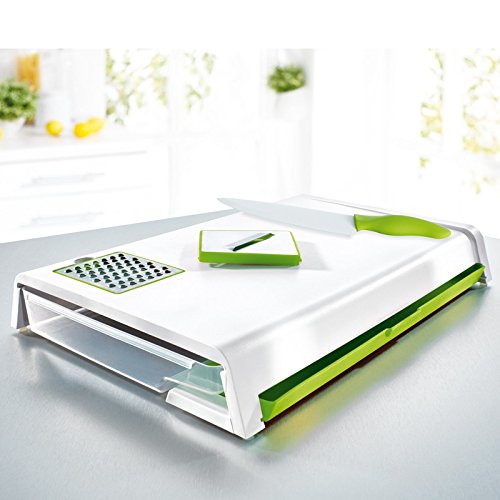 TV Unser Original 08425200133 maxxcuisine Multifunktions-Schneidbrett mit Keramik-Messer - 5