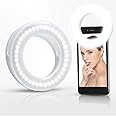 Luce Anello Selfie Ricaricabile - 40 LED, 3 Livelli Luminosità - Clip Per Smartphone - Per Video E Live Streaming - Foto 3