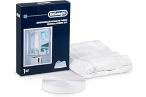 De'Longhi Guarnizione Universale per Finestre DLSA012 - Guarnizione Universale per Finestre con Condizionatore in Ufficio, Soggiorno e Camera da letto, Bianco
