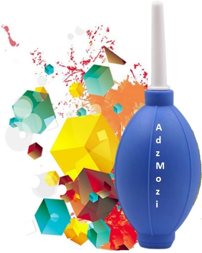 AdzMozi® Rubber Dust Cleaner Air Blower for Keyboard,Digital SLR Camera, Lens, Watch, Cell Phone, Computer Laptop(Random Color)