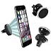 Produktbild N4U Online® – Samsung Galaxy Ace Style LTE G357 magnetisch Air Vent KFZ-Halterung, universal Kfz-Halterung – Silber