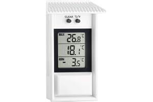 TFA Dostmann digital maximum/minimum termometer, utomhus termometer, 30.1053