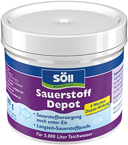 Söll 11070 SauerstoffDepot-Tabs - Bringt Fische gesund durch den Winter - 10 Tabs