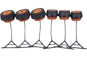 DONKIVVY Lot de 3 bouchons de carburant et bouchon d'huile pour tronçonneuse Stihl 028 029 024 026 034 036 044 025 020 021 023 039 Remplace 0000 350 0520, 0000 350 0510