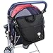 IntiPal Baby Stroller Pushchair Pram Buggy Diaper Bag Mommy Mummy Handbag Nappy Changing Bag (Black)