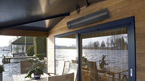 Eurom Terrassenstrahler Heizstrahler 1,8 kW – Kein Leuchten und somit Wärme + keine Mücken - 4