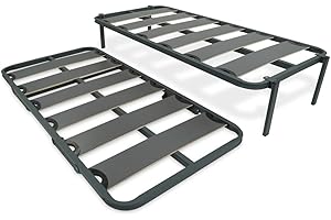 Homey - Canguro Reforzado Completo, Cama Nido Anti-Ruido con 2 Somieres de Láminas Anchas de 90 x 200