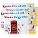 Produktbild Ferrero Kinder Riegel 10er Packung 210g Schokolade & eine Milky und Schoki Sammel-Tasse aus Porzellan (4er Pack)