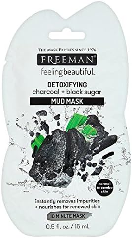 Freeman Charcoal Black Sugar Mask Detoxifying 15Ml