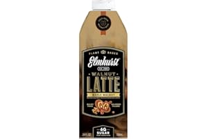 Elmhurst 1925 Maple Walnut Latte – Veganer Walnuss-Latte mit Ahornsirup und Cold Brew Kaffee – Cremig, nussig und vielseitig – 750 ml