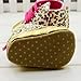 Zehui Lovely Warm Soft Baby Infant Toddler Boy Girl Leopard Shoes 0-6 Month