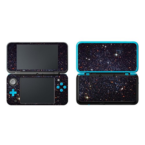 Preisvergleich Produktbild FOTTCZ Vinyl-Aufkleber für Nintendo 2DS XL / LL - Clusters Stars