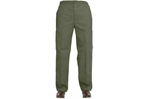 R G Clothing Mens Elasticated Adjustable Waist Casual Smart Work Plain Rugby Trousers Pants