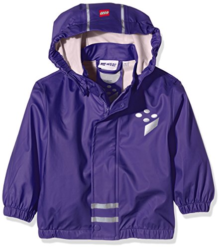 Legowear Girls Jessi 206 Raincoat, Purple (Lilac), 1-2 Years (Manufacturer Size:86)