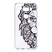Produktbild Meeter LG V30 Case, Soft TPU Transparent Clear Soft TPU Gel Case Cover for LG V30, [Ultral Thin] [Scratch Resistant] Lion Pattern Print Soft Silicone Gel Rubber Skin Cover for LG V30
