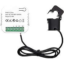 Misuratore Energia Intelligente DEWIN WiFi - 2 Vie 80A, 100-240V, Monitoraggio Consumi Con App Smart Life/Tuya