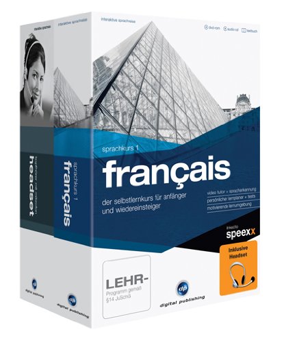 Preisvergleich Produktbild Interaktive Sprachreise: Sprachkurs 1 Français + Headset