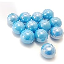 1 Bille Pépite Jaune 50 mm Bleu - Turquoise bille en verre Bohème de 1 Bille Pépite Jaune 50 mm Bleu - Turquoise bille en verre Bohème de