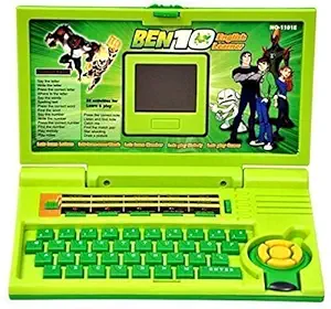 Toy Mall 20 Activity Educational Laptop for Kids - Green Colour