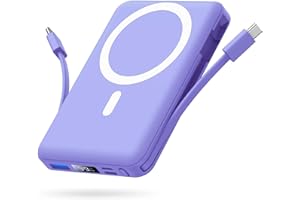 Yiisonger Power Bank Magnético 10000mAh, para Magsafe Powerbank Bateria Externa Carga Rapida, Cargador Portátil Inalámbrico Pantalla LED USB-C para iPhone 17/16/15/14/13/12/Pro/Pro MAX