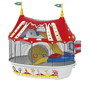 Ferplast Hamster Cage, 49.49 x 13.39 16.39 x 16.73