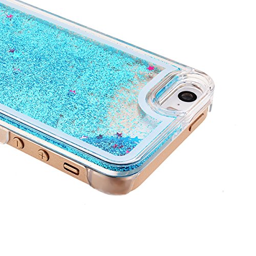 iPhone SE Liquid Case,iPhone 5S Glitter Bling Cover,We Love Case Flowing Floating Water Liquid Swimming Plastic Case Clear Hard Shell 3D Creative Design Blue Star Pattern Luxury Sparkly Crystal Back Cover Protective Skin Cell Phone Cases For Apple iPhone 5 5S SE + 1x Animal Dust Plug + 1 x Touch Screen Stylus + 1 x Free Screen Protector reviews iPhone SE Liquid Case,iPhone 5S Glitter Bling Cover,We Love Case Flowing Floating Water Liquid Swimming Plastic Case Clear Hard Shell 3D Creative Design Blue Star Pattern Luxury Sparkly Crystal Back Cover Protective Skin Cell Phone Cases For Apple iPhone 5 5S SE + 1x Animal Dust Plug + 1 x Touch Screen Stylus + 1 x Free Screen Protector