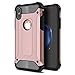 Price comparison product image AMPLE iPhone X Case, Rugged Tough Dual Layer Armor Case iPhone X Protective Case Shockproof Case Cover for iPhone X [Heavy Duty] [Slim Hard Case] (ROSE GOLD)