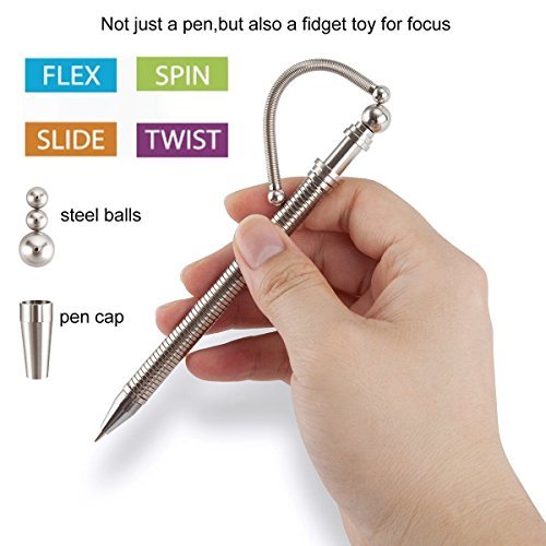 Lesen Think Ink Pen Magnetic Think Pen Finger Fidget Toy Stress Reducer Anxiety Boredom Relieve For Office School Desk Gadget Buy Online In Grenada At Grenada Desertcart Com Productid