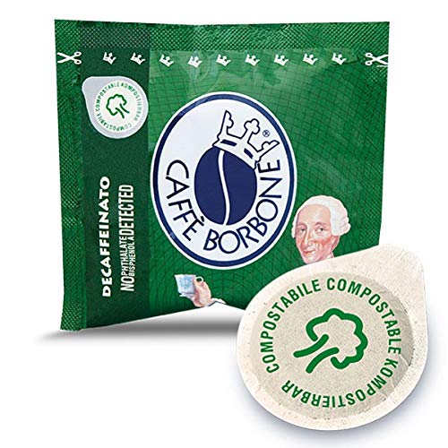 CAFFÈ BORBONE Decaffeinato Miscela Deck 100 Dosettes Souples 910 g