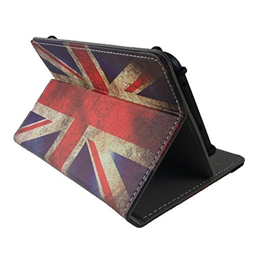 Aldi Medion lifetab S8312 MD98989 20,32cm 8 zoll Union Jack / England Retro Tablet PC Tasche mit Standfunktion + Touch Pen – 8 zoll England Flagge - 3