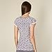 Lounge & Sleep Womens Pink Rose Pixel Print Pyjama Top 14