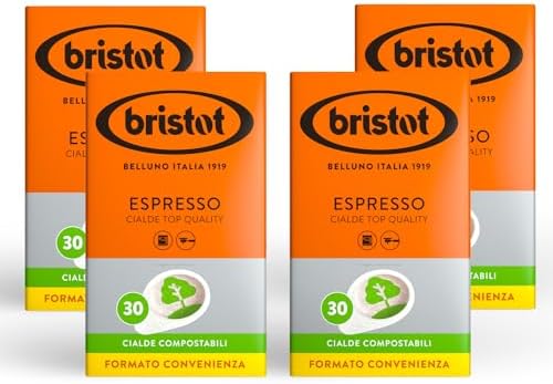 Bristot, Cialde Caffè Espresso - 120 Cialde (4x30)