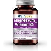 Wellcare Magnezyum B6 Vt 200/10Mg 30 Tb.