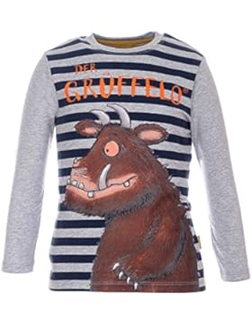 Jungen Grüffelo Shirt, hellgrau meliert