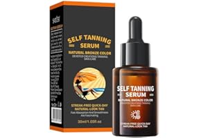 ZQITONE Self Tanner Gocce per il viso abbronzante, abbronzatura senza sole, corpo e viso Self Tanner Gocces, viso abbronzantes Gocce per fare auto abbronzante visoSelf Tanner Lozione