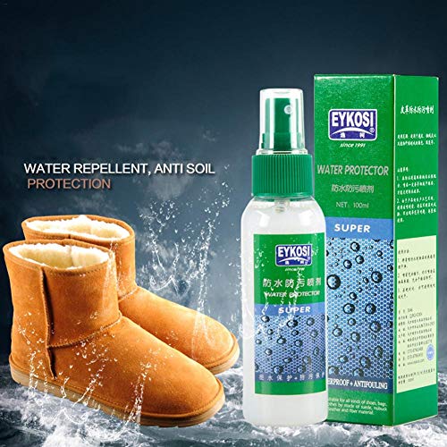 libelyef 100ml Shoe Deodorizer Nano Foot Spray Stain Repellent Protection Waterproof Spray Hydrophobic Coating For Leather Boots, Shoes, Bags, Seats, Leather Sofa