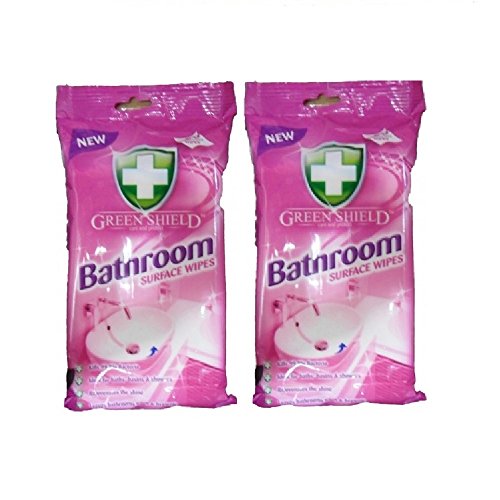 Greenshield Bathroom Surface Wipes Pack of 2 RS.429 (14.00% Off) - Amazon