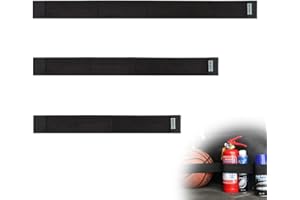 QOWUXHZ 3 unidades Organizador de maletero con para coche, con tiras de (40 cm, 50 cm, 60 cm), resistente bolsa de maletero para fijar objetos y extintor de incendios de coche